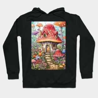 Magical Mushroom House Hoodie